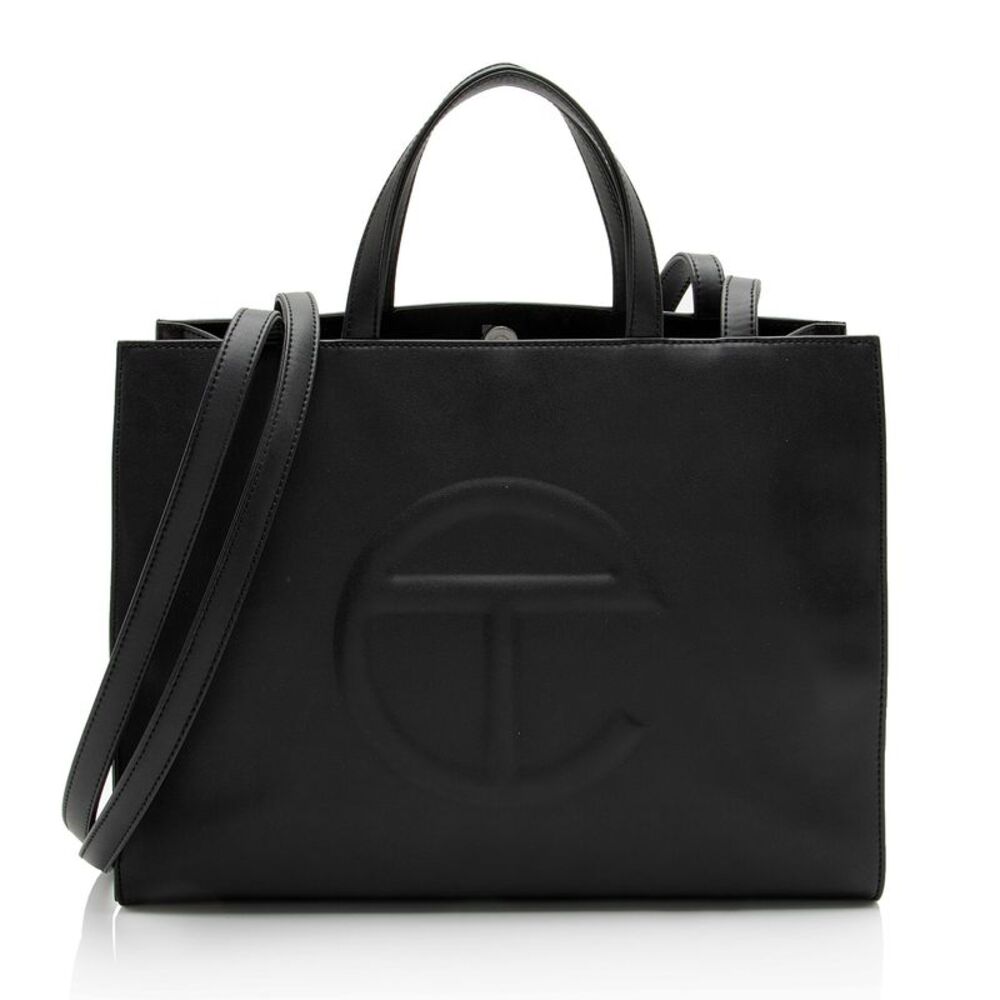 Telfar Faux Leather Medium Shopping Tote